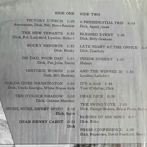 David Frye- I Am The President Vinyl LP, 1969 - Picture 3 of 9